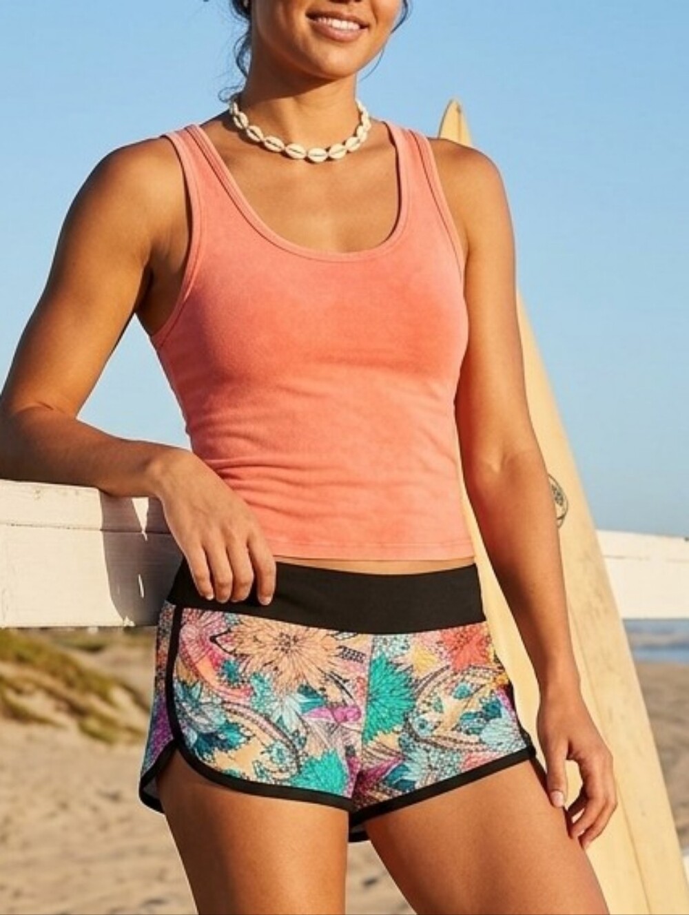 Body Glove Floral Print Board Shorts Swim Bottoms - Size M